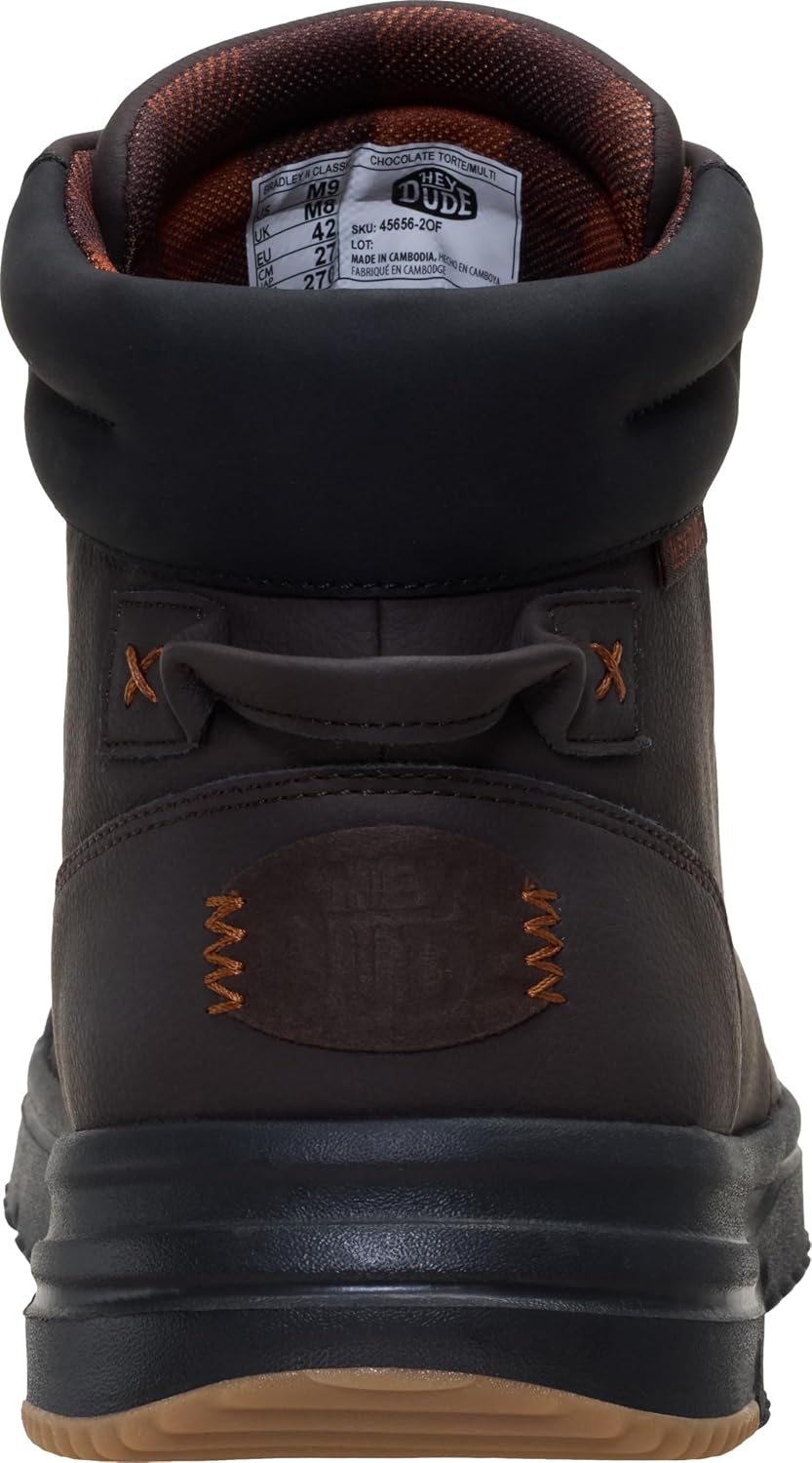 HEYDUDE Men's Bradley II Classic Pull On Boot | Water Repellent Shoe - Image 3