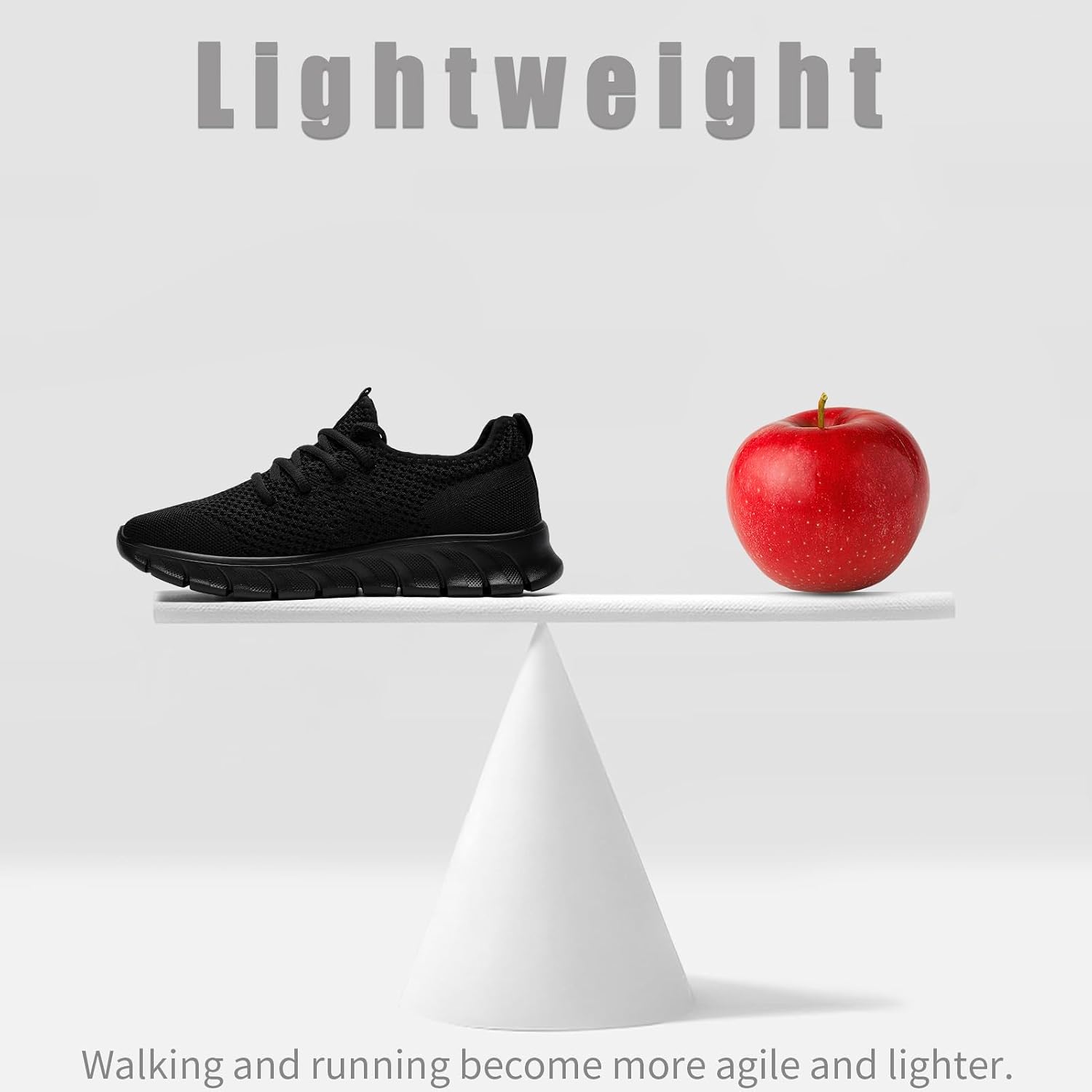 Mens Running Shoes Slip On Tennis Walking Sneakers Gym Athletic - Image 6